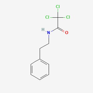 2,2,2-trichloro-N-(2-phenylethyl)acetamide