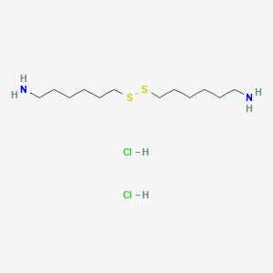 molecular formula C12H29ClN2S2 B1148844 6,6'-Disulfanediyldihexan-1-amine dihydrochloride CAS No. 118077-46-6