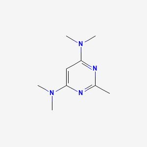 molecular formula C9H16N4 B1148860 2,N4,N4,N6,N6-Pentamethyl-pyrimidine-4,6-diyldiamine CAS No. 103260-98-6