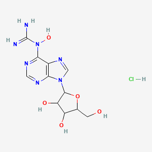 6-(1-Hydroxyguanidino)purine riboside hydrochloride, ~90% (TLC)