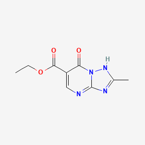 Ethyl 7-hydroxy-2-methyl[1,2,4]triazolo[1,5-a]pyrimidine-6-carboxylate