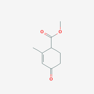 molecular formula C9H12O3 B1148930 Methyl 2-methyl-4-oxocyclohex-2-enecarboxylate CAS No. 134209-76-0
