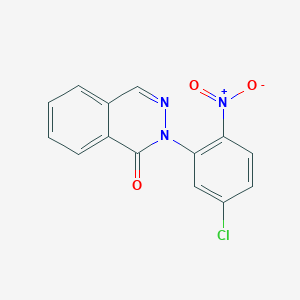 2-(5-chloro-2-nitrophenyl)phthalazin-1(2H)-one