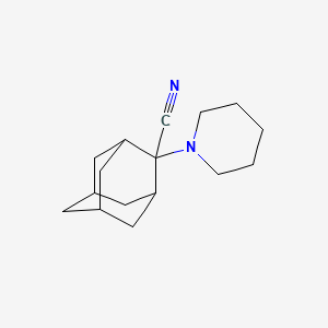 2-Piperidin-1-yladamantane-2-carbonitrile