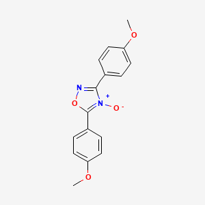 3,5-Bis(4-methoxyphenyl)-1,2,4-oxadiazole 4-oxide