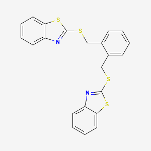 2,2'-[1,2-Phenylenebis(methylenethio)]bis-1,3-benzothiazole