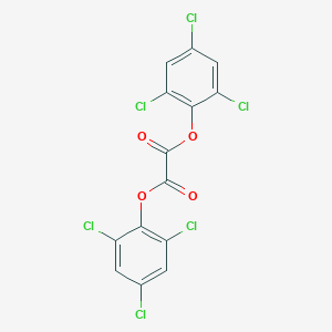 molecular formula C14H4Cl6O4 B114899 草酸双(2,4,6-三氯苯酯) CAS No. 1165-91-9