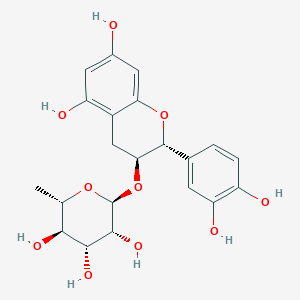 molecular formula C21H24O10 B1149009 Catechin 3-rhamnoside CAS No. 103630-03-1