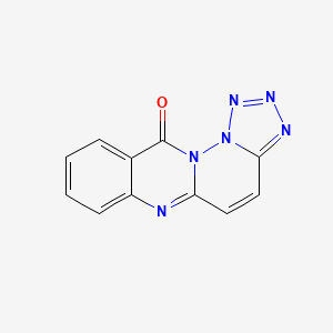 2,10,11,12,13,14-hexazatetracyclo[8.7.0.03,8.011,15]heptadeca-1,3,5,7,12,14,16-heptaen-9-one