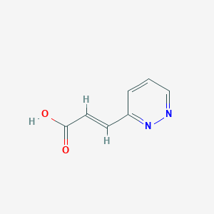 (E)-3-(3-Pyridazinyl)acrylic acid