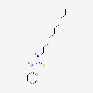 1-Decyl-3-phenylthiourea