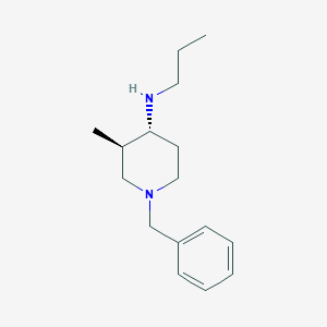 (3R,4R)-1-benzyl-3-methyl-N-propylpiperidin-4-amine