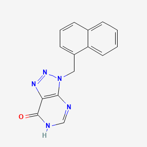 3-(1-naphthylmethyl)-3,6-dihydro-7H-[1,2,3]triazolo[4,5-d]pyrimidin-7-one