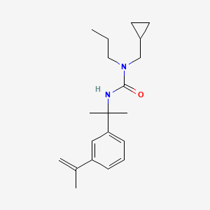 Urea, 1-cyclopropylmethyl-3-[1-(3-isopropenylphenyl)-1-methylethyl]-1-propyl-