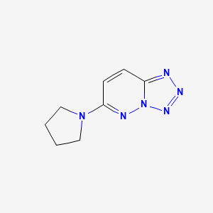 6-Pyrrolidin-1-yltetrazolo[1,5-b]pyridazine