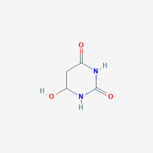 molecular formula C4H6N2O3 B1149144 5,6-Dihydro-6-hydroxyuracil CAS No. 1194-23-6