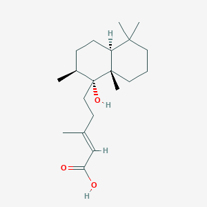 molecular formula C20H34O3 B1149181 9-Hydroxy-13E-labden-15-oic acid CAS No. 132915-47-0