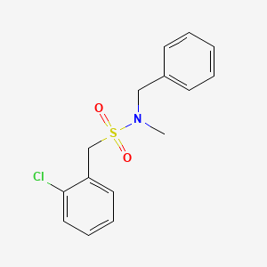 N-benzyl-1-(2-chlorophenyl)-N-methylmethanesulfonamide