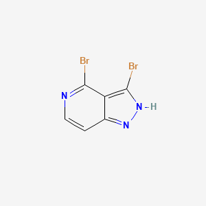 3,4-Dibromo-1H-pyrazolo[4,3-c]pyridine