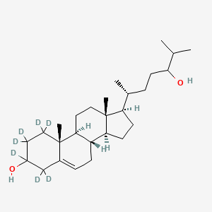molecular formula C27H39D7O2 B1149192 24(Rs)-羟基胆固醇-25,26,26,26,27,27,27-d7 CAS No. 144154-78-9