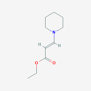molecular formula C10H17NO2 B1149208 Ethyl3-(1-piperidinyl)acrylate CAS No. 19524-67-5