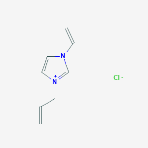 molecular formula C8H11ClN2 B1149234 1-烯丙基-3-乙烯基咪唑鎓氯 CAS No. 100894-64-2