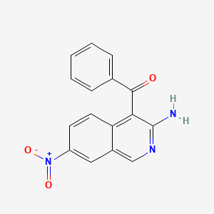 (3-Amino-7-nitro-4-isoquinolyl)(phenyl)methanone