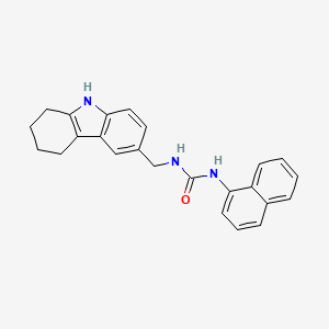 1-naphthalen-1-yl-3-(2,3,4,9-tetrahydro-1H-carbazol-6-ylmethyl)urea