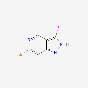 6-Bromo-3-iodo-1H-pyrazolo[4,3-c]pyridine