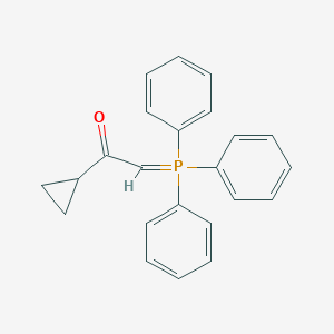 B114928 1-Cyclopropyl-2-(triphenylphosphoranylidene)-ethanone CAS No. 7691-76-1