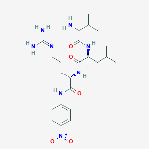 molecular formula C25H42N8O7 B1149301 H-DL-缬-亮-精-pNA CAS No. 117961-22-5