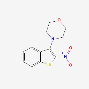 4-(2-Nitro-1-benzothiophen-3-yl)morpholine