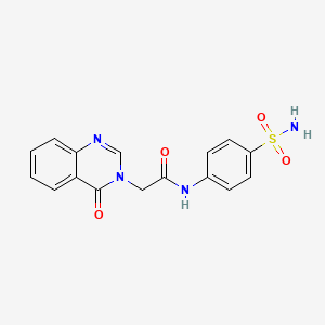 2-(4-oxoquinazolin-3(4H)-yl)-N-(4-sulfamoylphenyl)acetamide