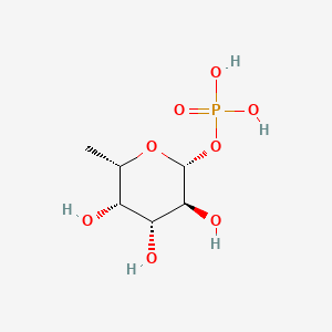 molecular formula C6H13O8P B1149324 beta-L-fucose 1-phosphate CAS No. 16562-59-7