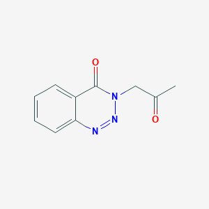 1,2,3-Benzotriazin-4(3H)-one, 3-(2-oxopropyl)-