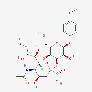 Neu5Ac alpha(2-3)Gal beta MP Glycoside