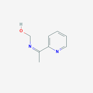 {(Z)-[1-(2-Pyridinyl)ethylidene]amino}methanol
