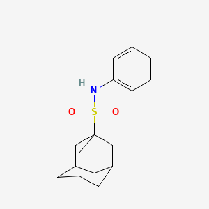 N-(3-methylphenyl)adamantane-1-sulfonamide