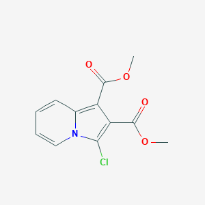 Dimethyl 3-chloroindolizine-1,2-dicarboxylate