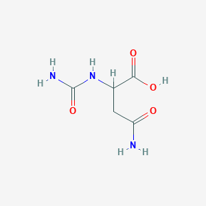 molecular formula C5H9N3O4 B11493754 N~2~-carbamoylasparagine 