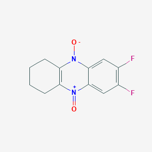 7,8-Difluoro-1,2,3,4-tetrahydrophenazine 5,10-dioxide