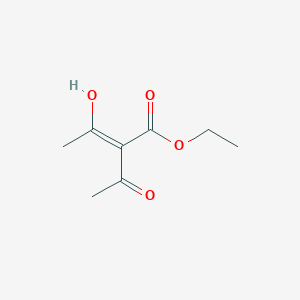 molecular formula C8H12O4 B1149418 Ethyl 2-acetyl-3-hydroxy-2-butenoate CAS No. 1830-94-0
