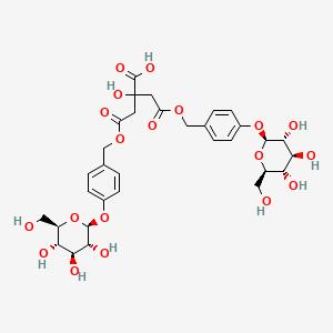 molecular formula C32H40O19 B1149445 Parishin C CAS No. 174972-80-6