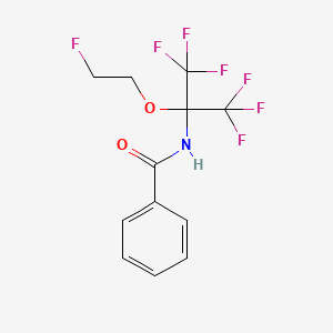 N-[1,1,1,3,3,3-hexafluoro-2-(2-fluoroethoxy)propan-2-yl]benzamide