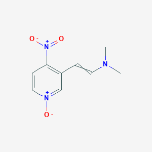 molecular formula C9H11N3O3 B1149462 3-[2-(Dimethylamino)vinyl]-4-nitropyridine 1-Oxide CAS No. 104118-88-9