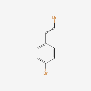 molecular formula C8H6Br2 B1149547 1-Bromo-4-(2-bromoethenyl)benzene CAS No. 115665-68-4