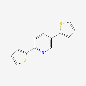 B1149555 2,5-Bis(2-thienyl)pyridine CAS No. 109612-01-3