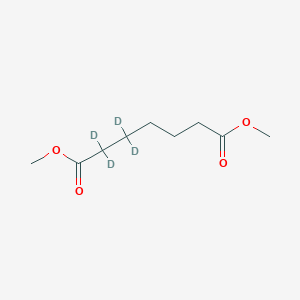 molecular formula C9H12D4O4 B1149567 DiMethyl Heptanedioate---d4 CAS No. 120811-82-7
