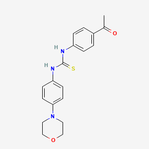 1-(4-Acetylphenyl)-3-[4-(morpholin-4-yl)phenyl]thiourea