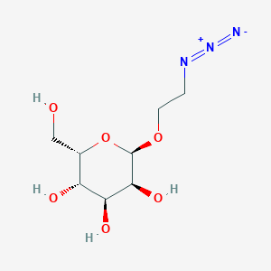 B1149573 2-Azidoethyl beta-D-Glucopyranoside CAS No. 165331-08-8